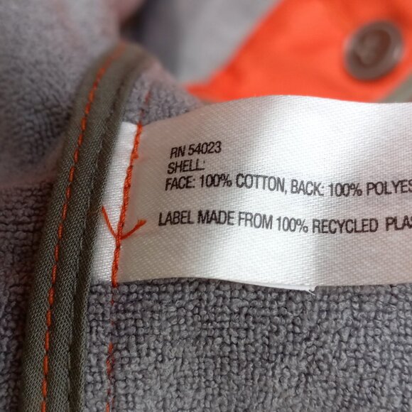 Todd Snyder + Gap Collab Mens Coat Hooded Parka Cadet Orange w/ Removeable Liner - Picture 16 of 16